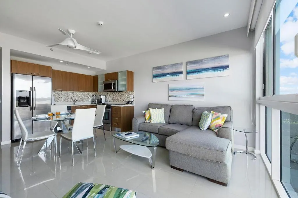 Apartment 1Bs-Blue224 - Breath-Taking Ocean View Condo For 4, Palm Beach